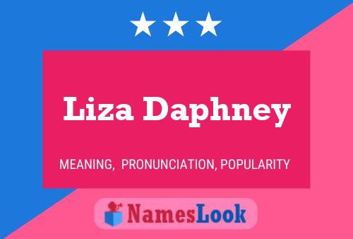 Liza Daphney Namensposter