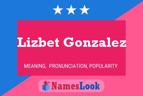 Lizbet Gonzalez Namensposter