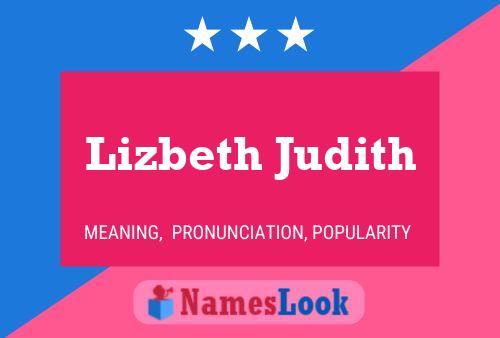 Lizbeth Judith Namensposter