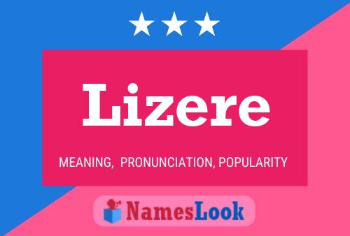 Lizere Namensposter