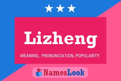 Lizheng Namensposter