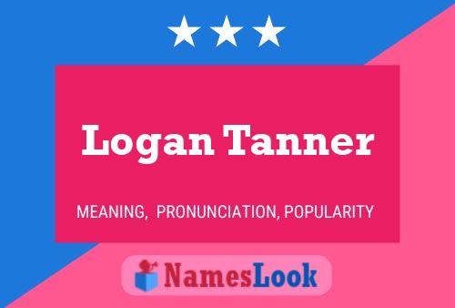 Logan Tanner Namensposter