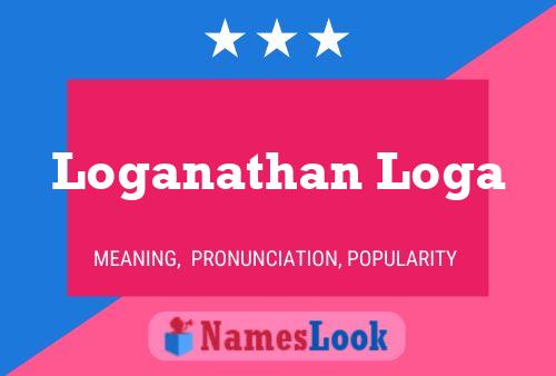 Loganathan Loga Namensposter