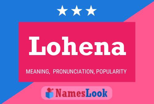 Lohena Namensposter