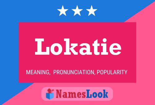 Lokatie Namensposter