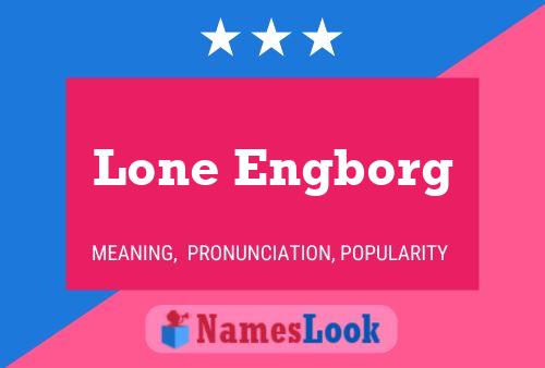 Lone Engborg Namensposter