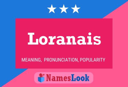 Loranais Namensposter