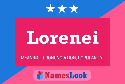 Lorenei Namensposter