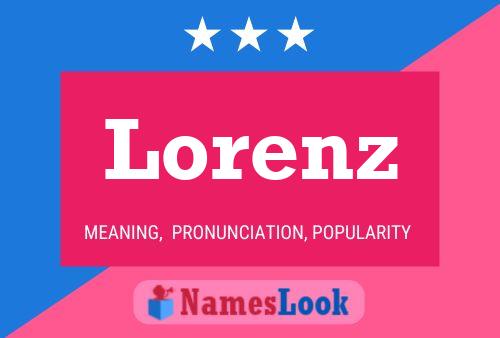 Lorenz Namensposter