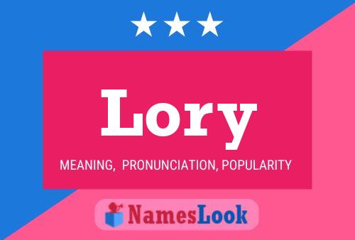 Lory Namensposter