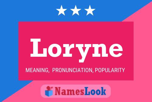 Loryne Namensposter