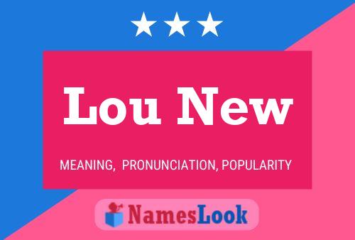 Lou New Namensposter