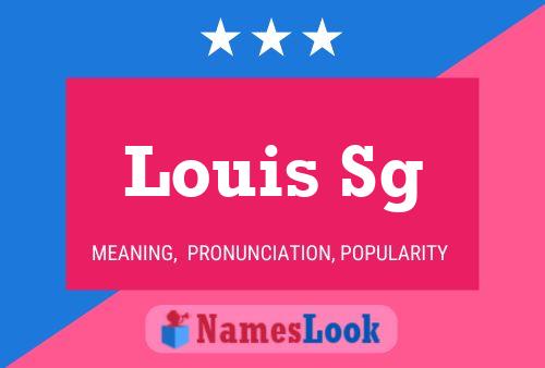 Louis Sg Namensposter