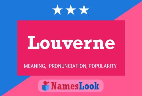 Louverne Namensposter