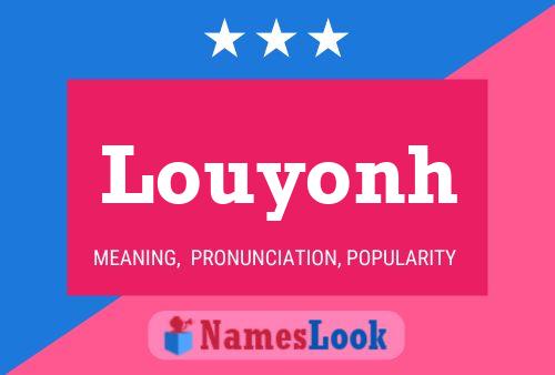 Louyonh Namensposter