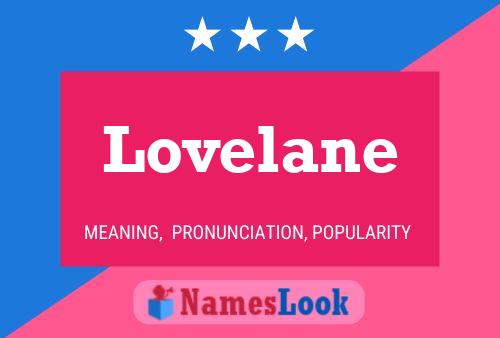 Lovelane Namensposter