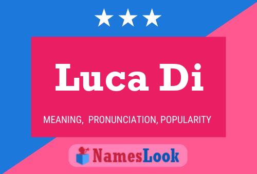 Luca Di Namensposter