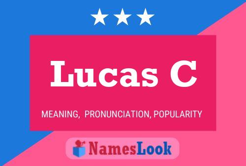 Lucas C Namensposter