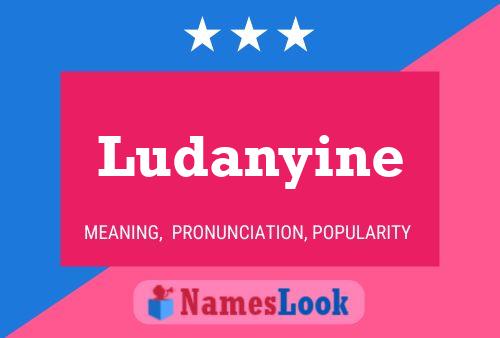 Ludanyine Namensposter