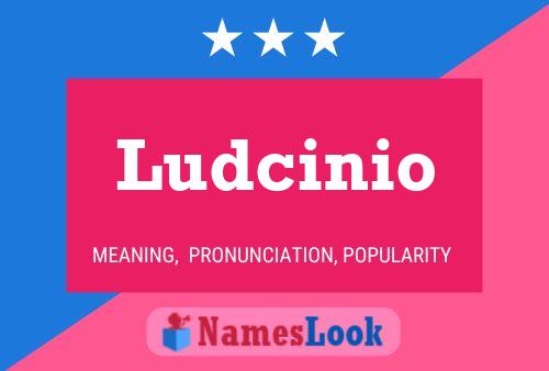 Ludcinio Namensposter