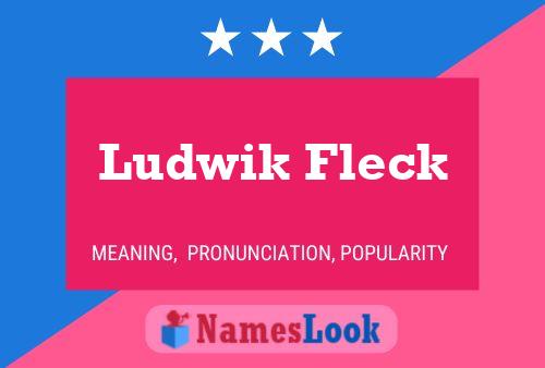 Ludwik Fleck Namensposter