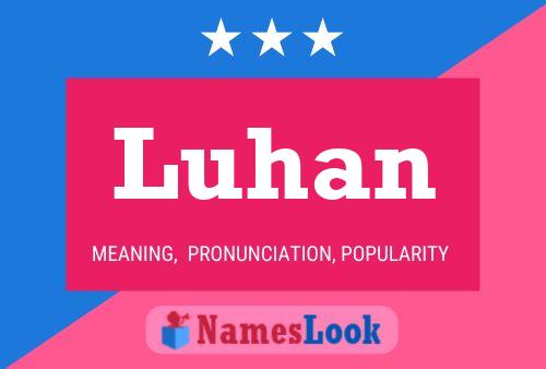 Luhan Namensposter