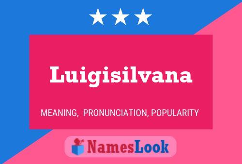 Luigisilvana Namensposter