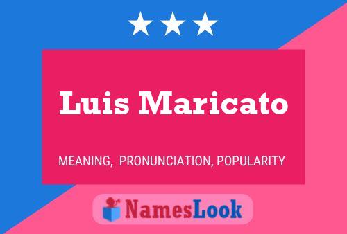 Luis Maricato Namensposter