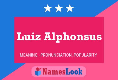 Luiz Alphonsus Namensposter