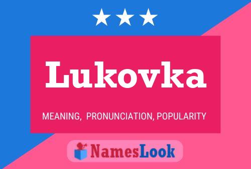 Lukovka Namensposter