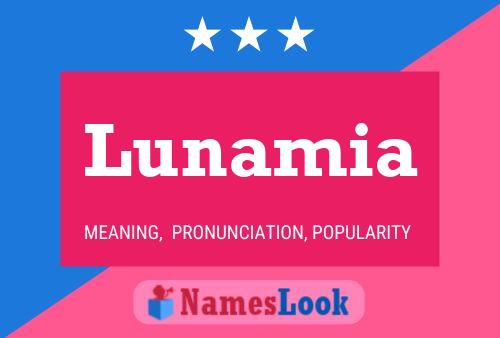 Lunamia Namensposter