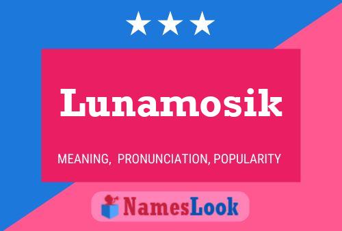 Lunamosik Namensposter