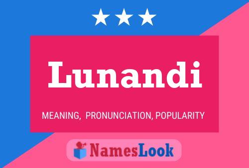 Lunandi Namensposter