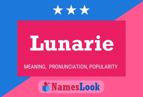 Lunarie Namensposter