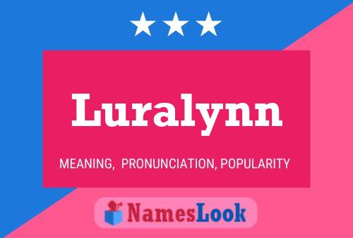 Luralynn Namensposter