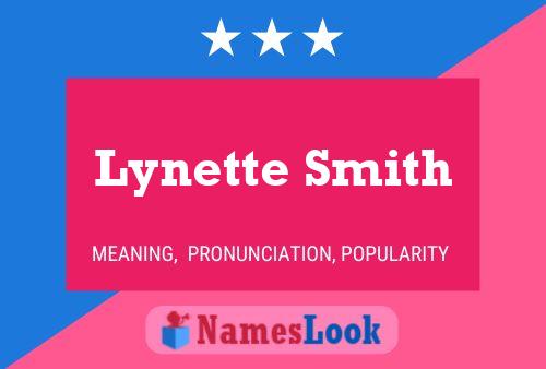 Lynette Smith Namensposter