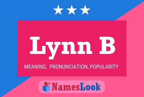 Lynn B Namensposter