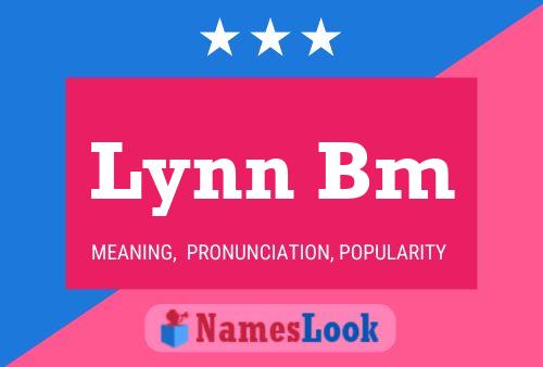 Lynn Bm Namensposter