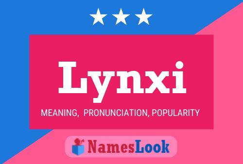 Lynxi Namensposter