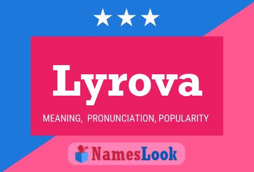 Lyrova Namensposter