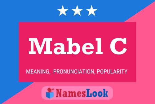 Mabel C Namensposter