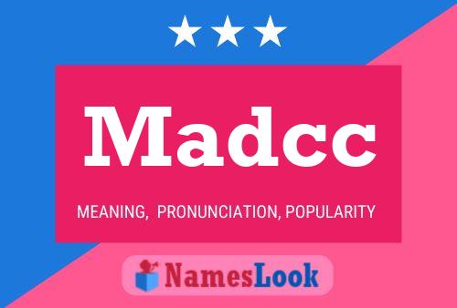 Madcc Namensposter