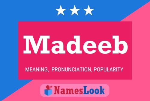 Madeeb Namensposter