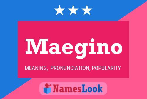 Maegino Namensposter