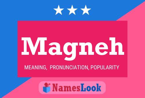 Magneh Namensposter