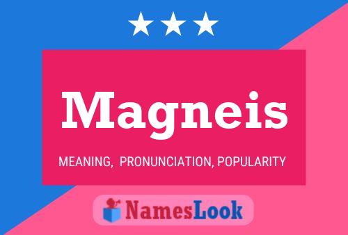 Magneis Namensposter