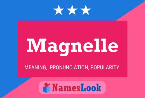 Magnelle Namensposter