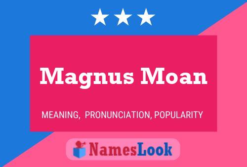 Magnus Moan Namensposter