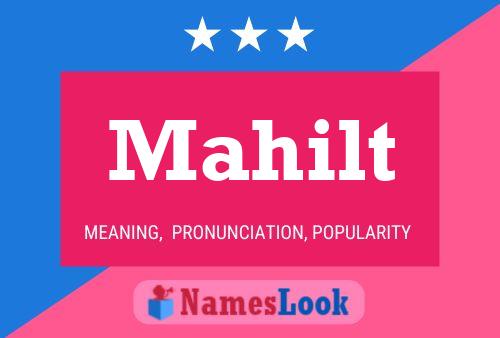 Mahilt Namensposter