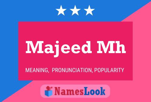 Majeed Mh Namensposter